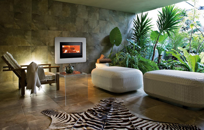 chimenea térmica a madera Aire Canalizable, VIVO 90 chimenea térmica a madera Aire Canalizable, VIVO 90