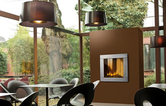 chimenea cerrada Aire Canalizable, Forma 55 chimenea cerrada Aire Canalizable, Forma 55